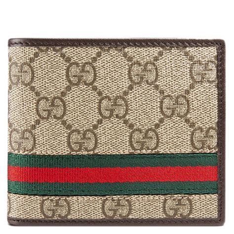 gucci brown gg small bifold|Gucci Brown interior GG bi.